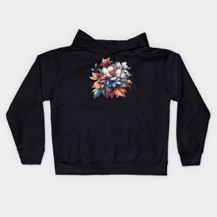 Winter Flower Kids Hoodie